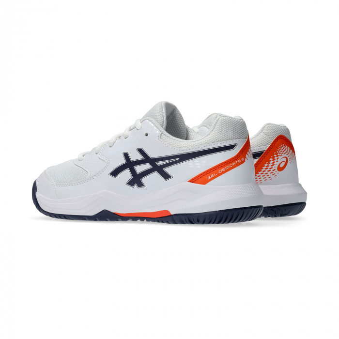 Pantofi Tenis Asics Gel-Dedicate 8 Gs White/Indigo Fog [3]