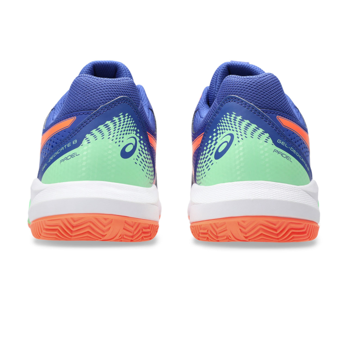 Pantofi Tenis Asics Gel-Dedicate 8 Padel Cobalt/Vivid Coral [5]
