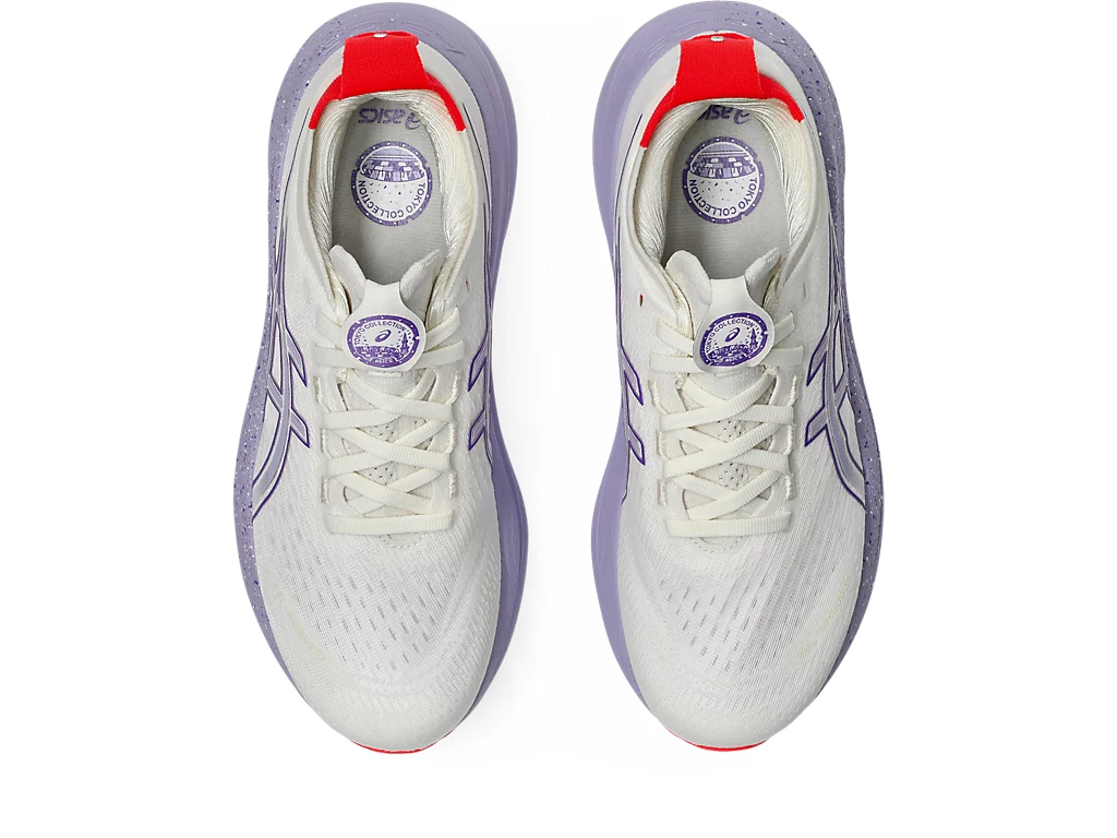 Pantofi Tenis Asics Gel-Nimbus 27 Tokyo Cream/Edo Purple [7]