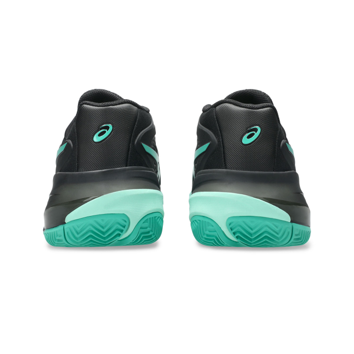 Pantofi Tenis Asics Gel-Resolution X Clay Black/Aurora Green [5]