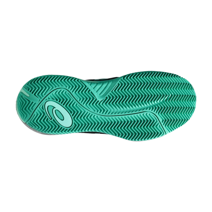 Pantofi Tenis Asics Gel-Resolution X Clay Black/Aurora Green [4]