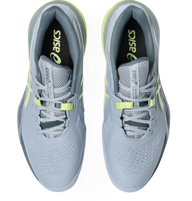 Pantofi Tenis Asics Gel-Resolution X Clay Grey Blue/Pistachio [7]