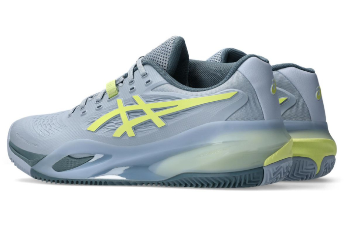 Pantofi Tenis Asics Gel-Resolution X Clay Grey Blue/Pistachio [3]