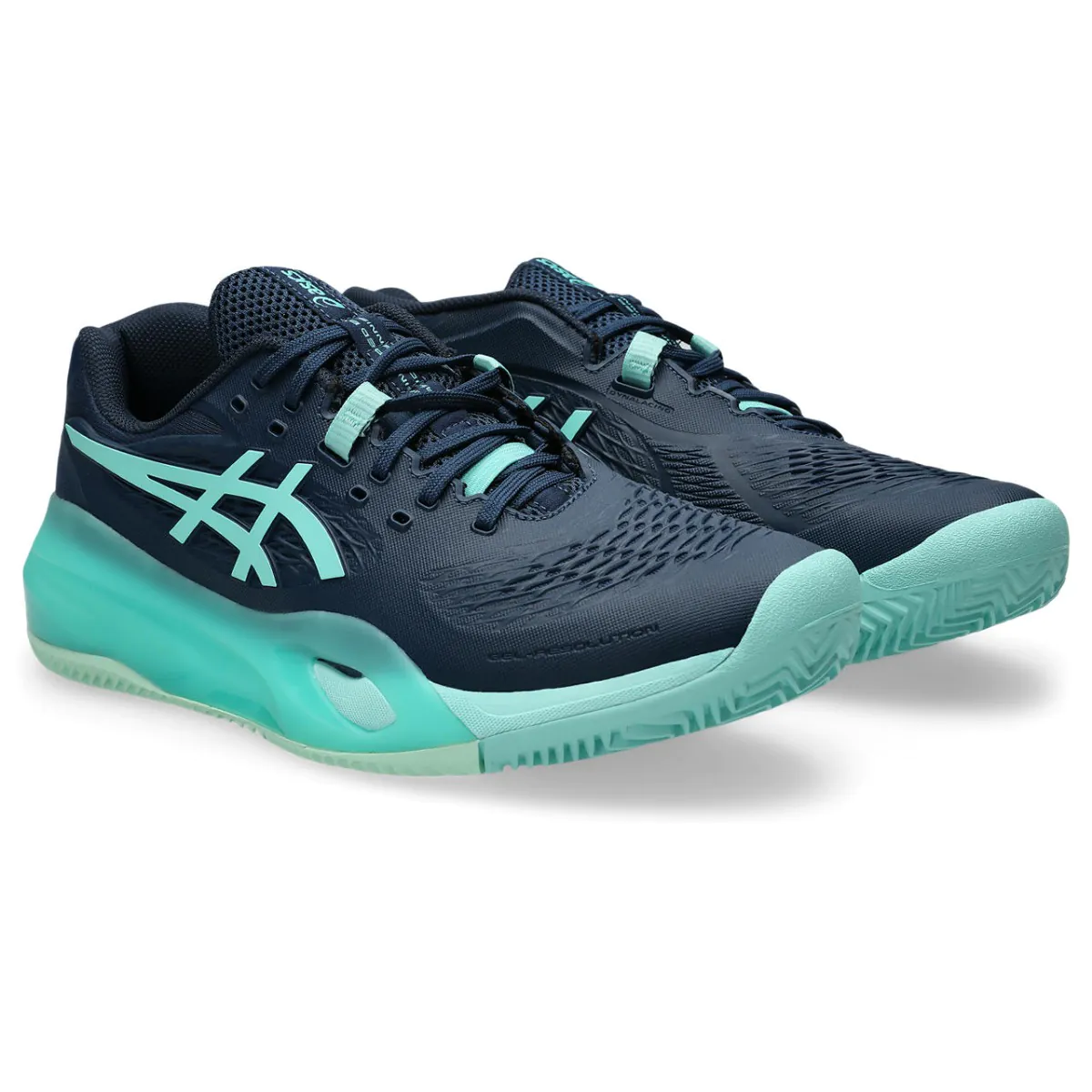 Pantofi Tenis Asics Gel-Resolution X Clay Night Sky/Mint [2]