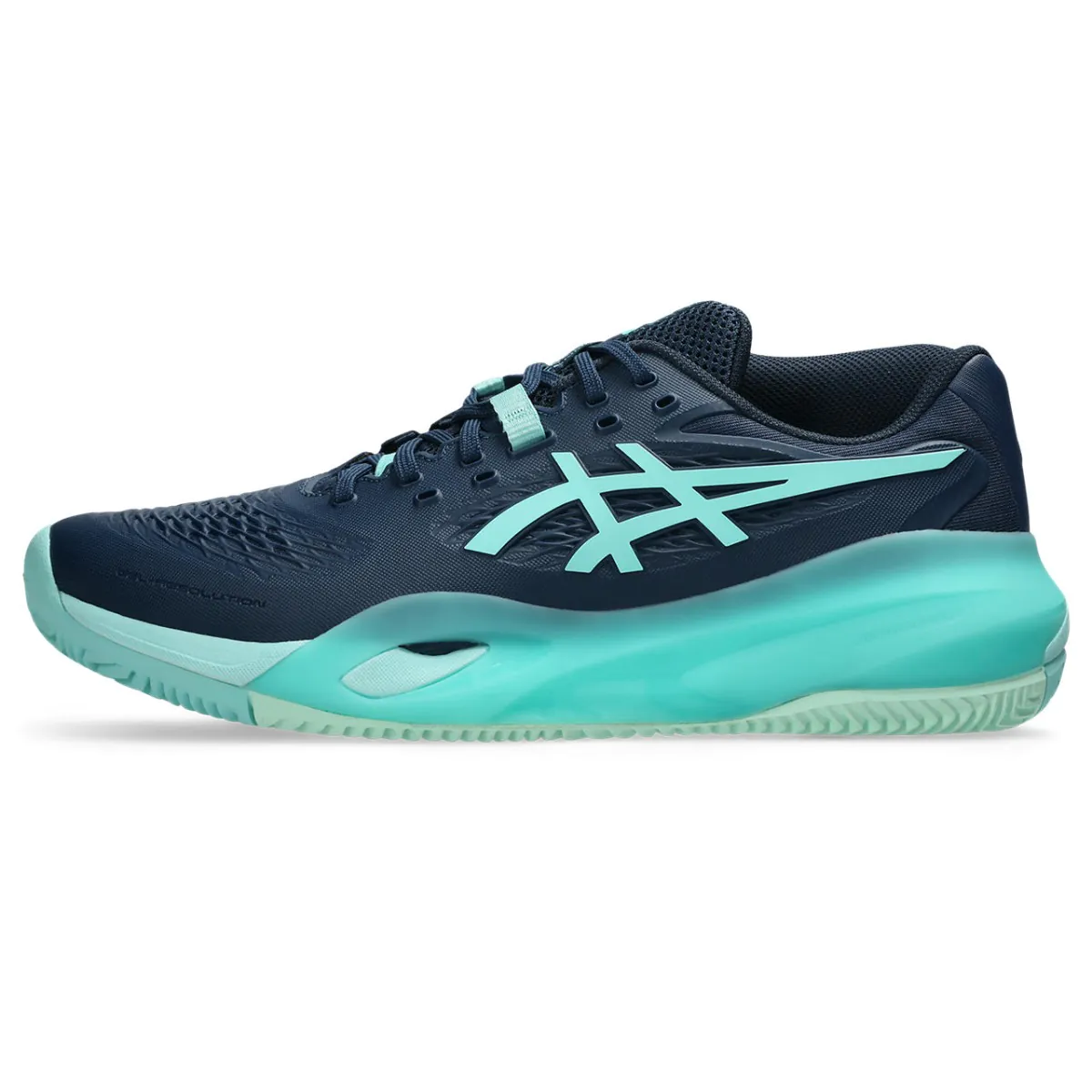 Pantofi Tenis Asics Gel-Resolution X Clay Night Sky/Mint [4]