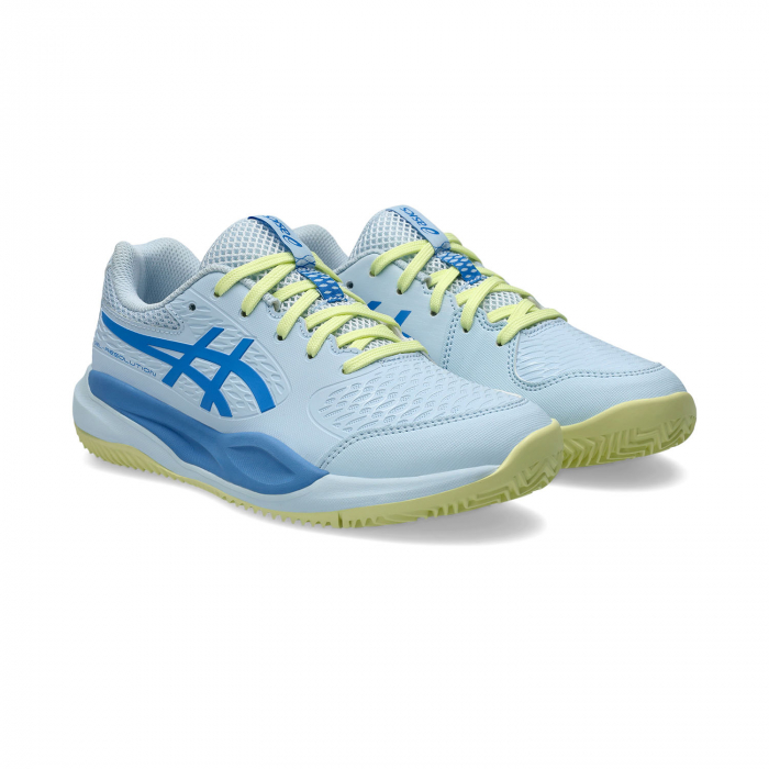 Pantofi Tenis Asics Gel-Resolution X Gs Clay Light Blue/Blue Coast [2]