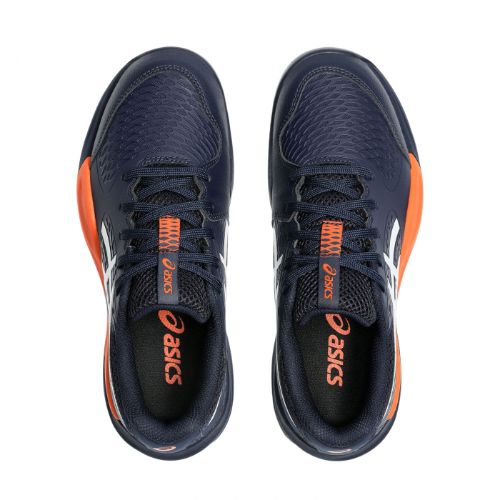Pantofi Tenis Asics Gel-Resolution X Gs Clay Midnight/White [6]