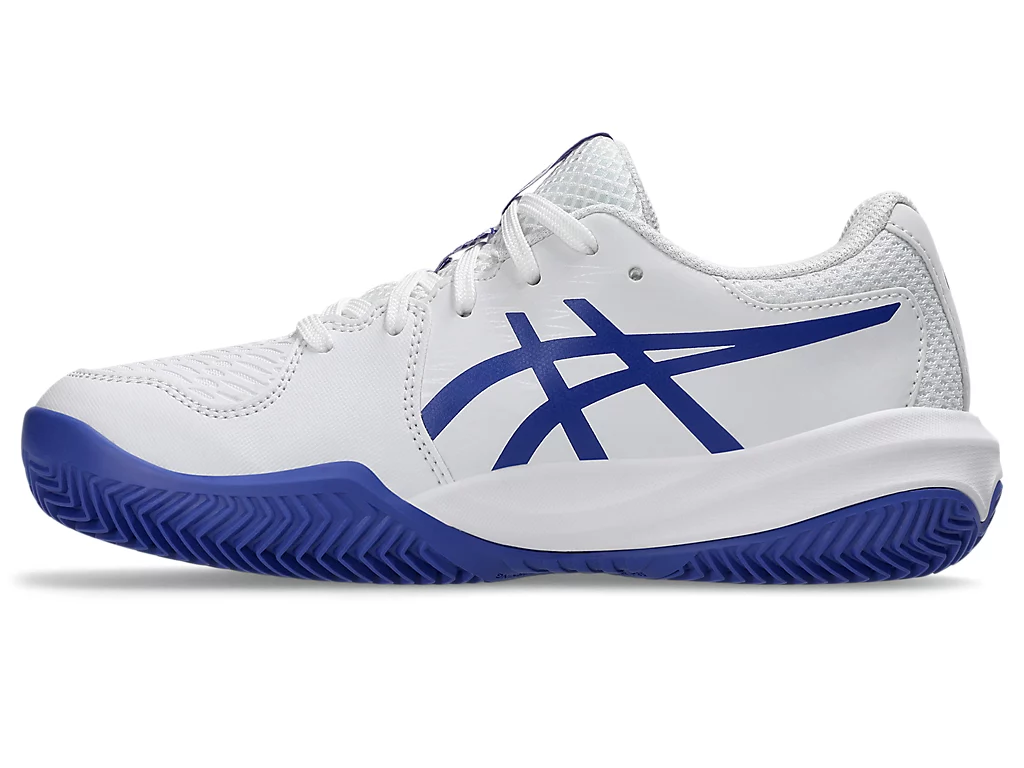 Pantofi Tenis Asics Gel-Resolution X GS Clay White/Cobalt [4]