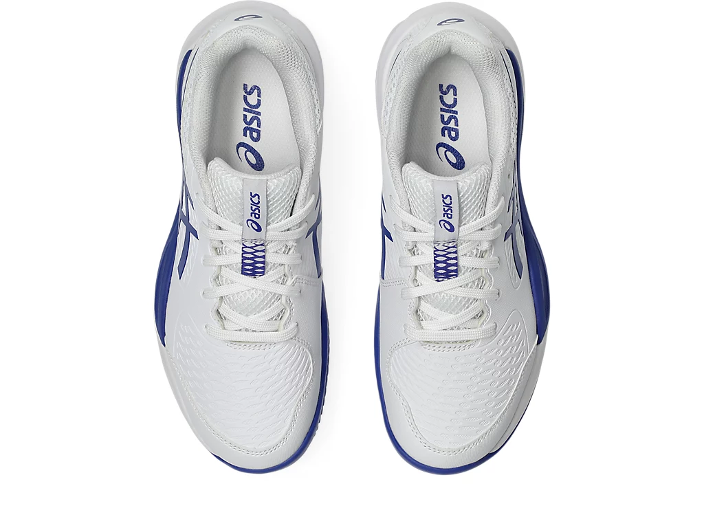 Pantofi Tenis Asics Gel-Resolution X GS Clay White/Cobalt [8]