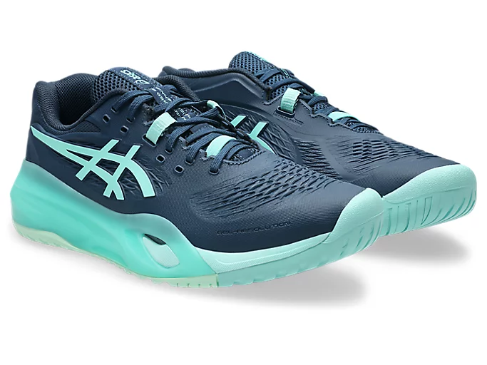 Pantofi Tenis Asics Gel-Resolution X Night Sky/Mint [2]