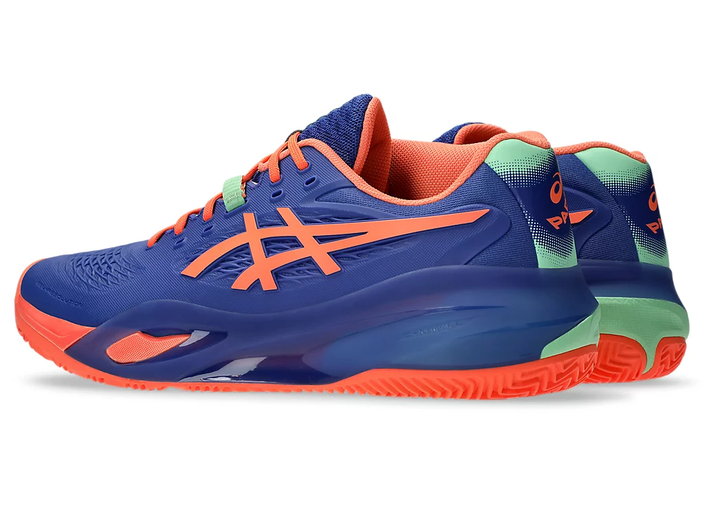 Pantofi Tenis Asics Gel-Resolution X Padel Cobalt/Vivid Coral [8]