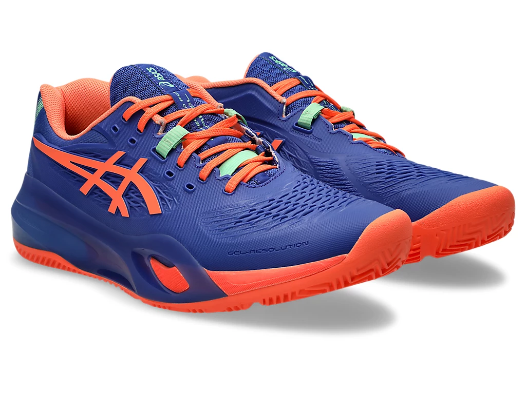 Pantofi Tenis Asics Gel-Resolution X Padel Cobalt/Vivid Coral [2]