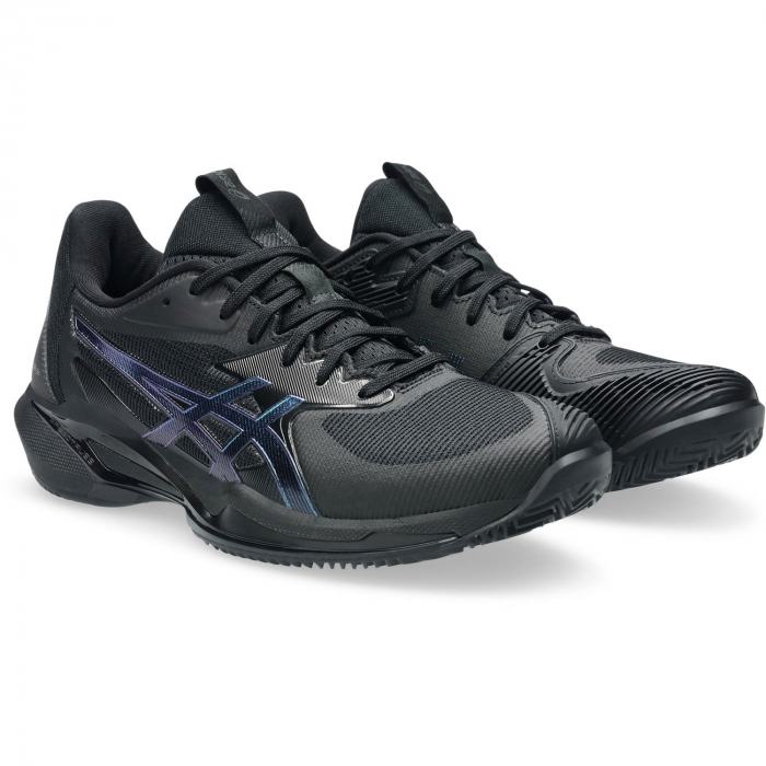 Pantofi Tenis Asics Solution Speed FF 3 Clay Night Black/Prism Blue [2]