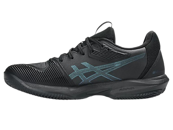 Pantofi Tenis Asics Solution Speed FF 3 Clay Night Black/Prism Blue [2]