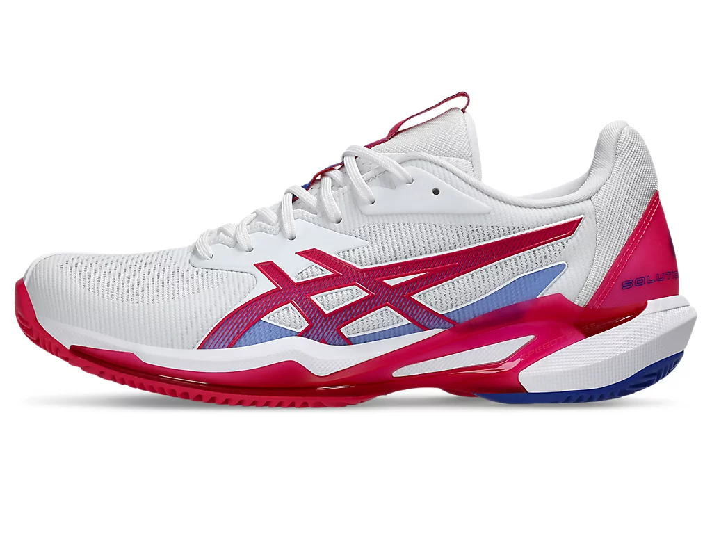 Pantofi Tenis Asics Solution Speed FF 3 Clay White/Bright Rose [5]