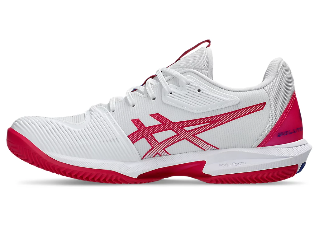 Pantofi Tenis Asics Solution Speed FF 3 Clay White/Bright Rose [8]