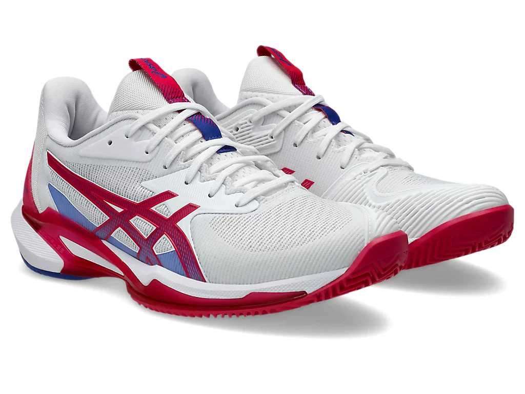 Pantofi Tenis Asics Solution Speed FF 3 Clay White/Bright Rose [2]