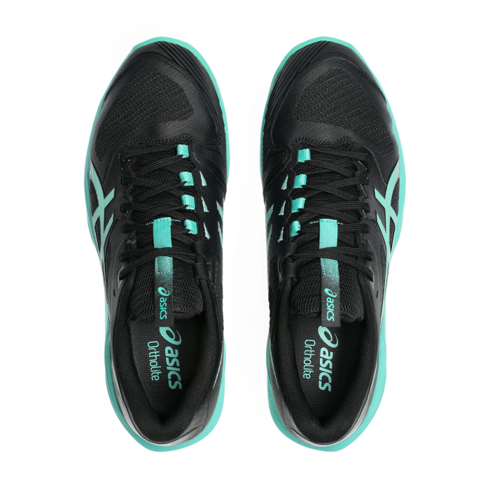 Pantofi Tenis Asics Solution Speed FF 4 Clay Black/Aurora Green [5]