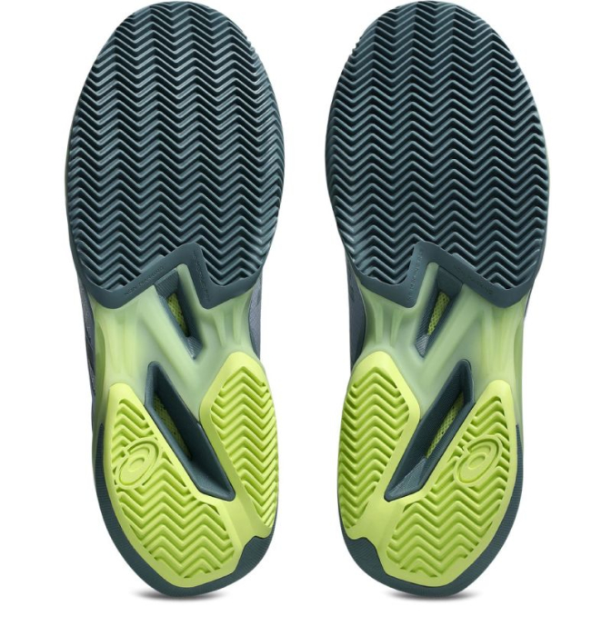 Pantofi Tenis Asics Solution Speed FF 4 Clay Grey Blue/Ironclad [7]