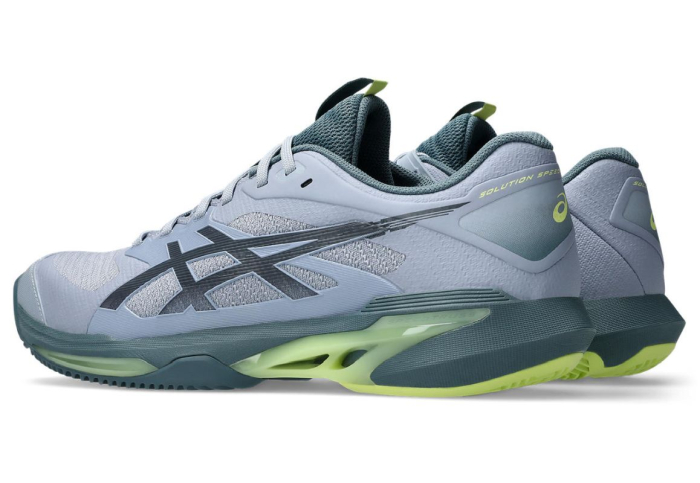 Pantofi Tenis Asics Solution Speed FF 4 Clay Grey Blue/Ironclad [3]