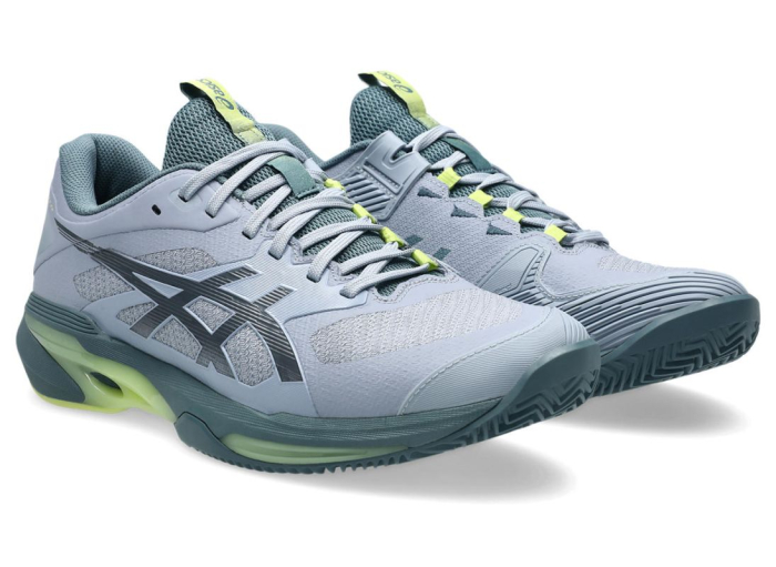 Pantofi Tenis Asics Solution Speed FF 4 Clay Grey Blue/Ironclad [2]
