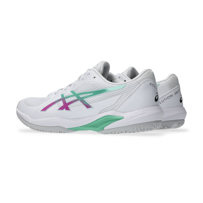 Pantofi Tenis Asics Solution Swift FF 2 White/Digital Sakura [3]