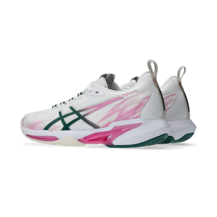 Pantofi Tenis Asics SonicSmash FF White/Green [5]