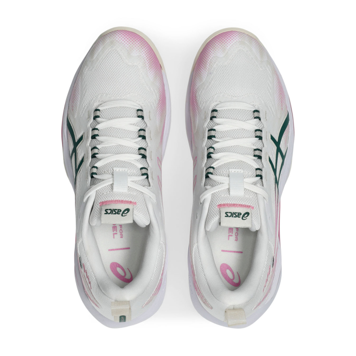 Pantofi Tenis Asics SonicSmash FF White/Green [7]