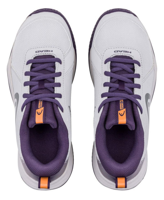 Pantofi Tenis Head Copii Sprint Court 4.0 AC Light Grey/Purple [4]