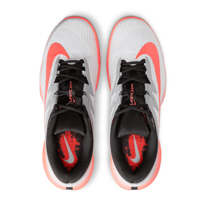 Pantofi Tenis Nike Barbati Vapor Pro 3 HC PRM White/Hot Lava [5]