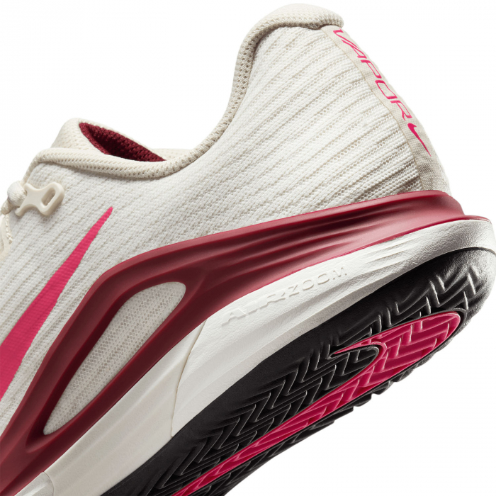 Pantofi Tenis Nike Femei Vapor 12 Clay Pale Ivory/Team Red [8]