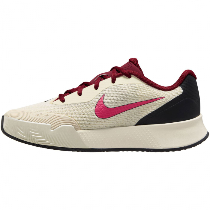 Pantofi Tenis Nike Femei Vapor Lite 3 Clay Ivory Team Red [2]