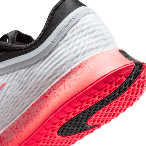 Pantofi Tenis Nike Femei Vapor Pro 3 HC PRM White/Hot Lava [8]