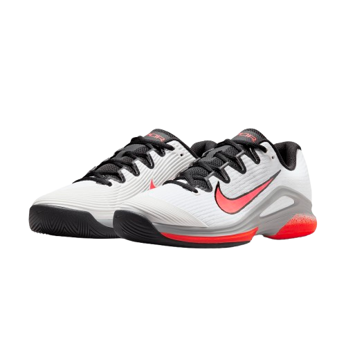 Pantofi Tenis Nike Femei Zoom Vapor 12 HC PRM White/Hot Lava [3]