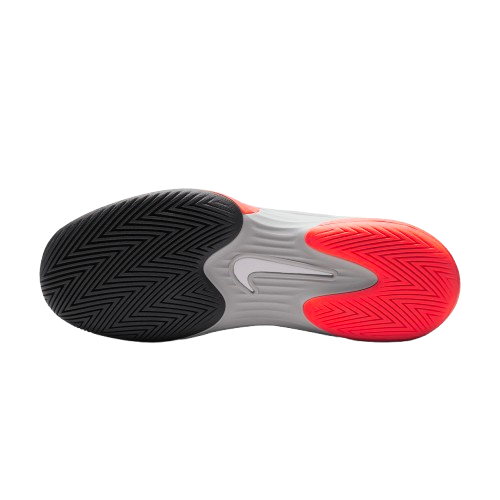 Pantofi Tenis Nike Femei Zoom Vapor 12 HC PRM White/Hot Lava [2]