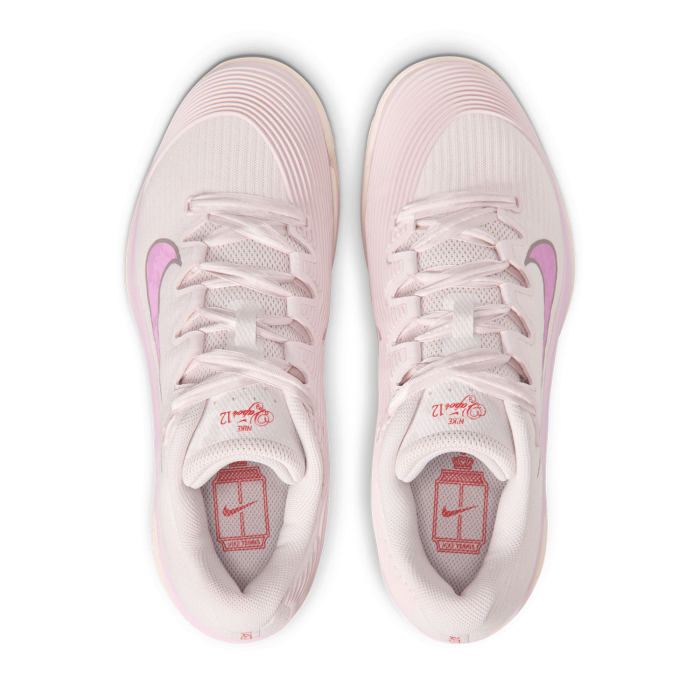 Pantofi Tenis Nike Femei Zoom Vapor 12 PRM CLY Pearl Pink/Light Magenta [6]