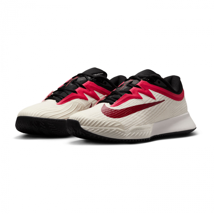 Pantofi Tenis Nike Femei Zoom Vapor Pro 3 Clay Pale Ivory/Team Red [3]