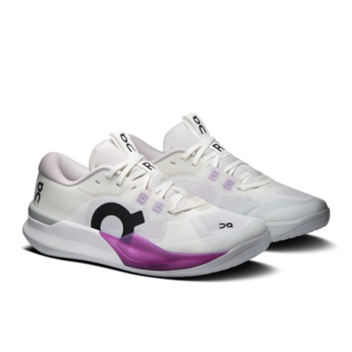 Pantofi Tenis On Femei The Roger Pro 3 White/Muscadine [2]