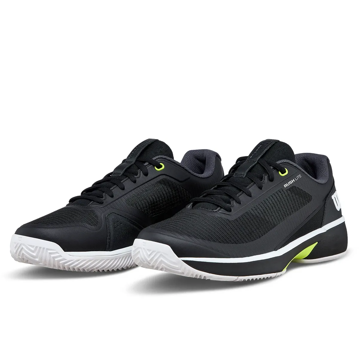 Pantofi Tenis Wilson Barbati Rush Lite 5 Zgura Black/White/Safety Yellow [3]