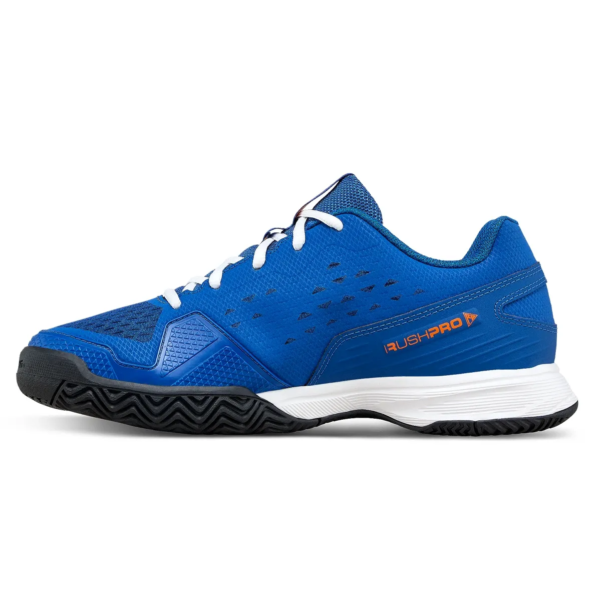 Pantofi Tenis Wilson Copii Rush Pro L Deja Vu Blue/Orange Tiger/White [2]
