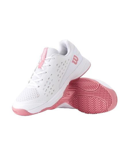 Pantofi Tenis Wilson Rush Pro Junior L White/White/Mauve [5]