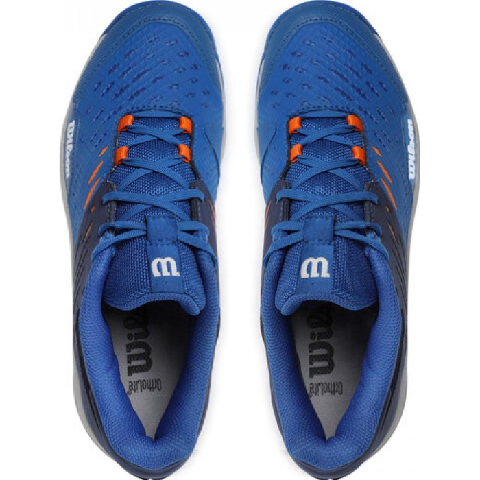 PANTOFI WILSON KAOS COMP 3.0 ALL COURT BLUE ORANGE [5]
