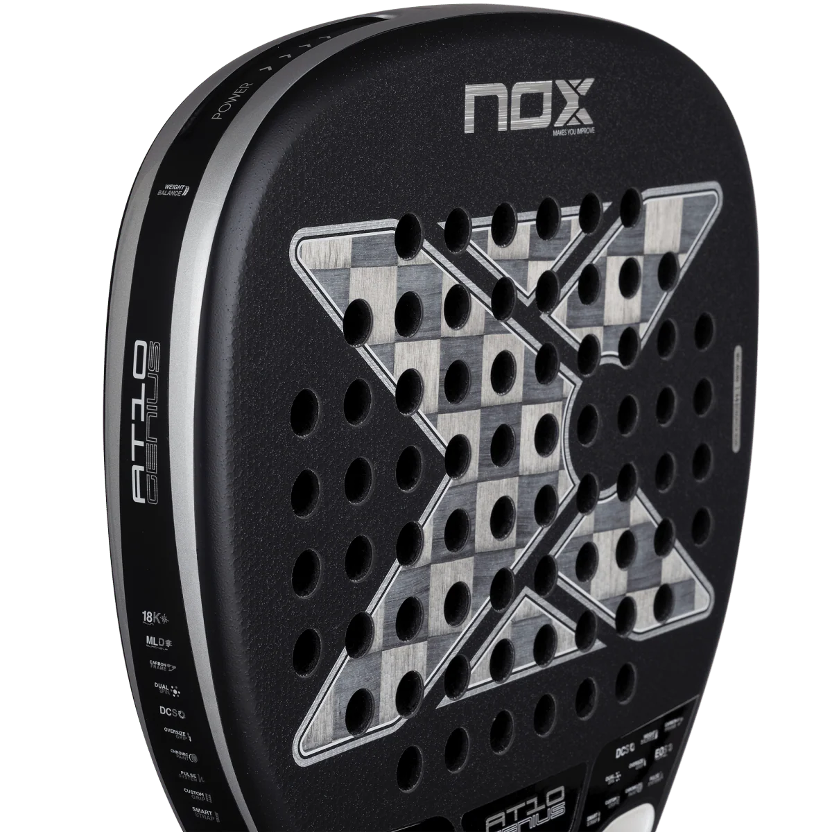 Racheta Padel Nox AT10 Genius Attack 12K Alum Agustin Tapia [3]