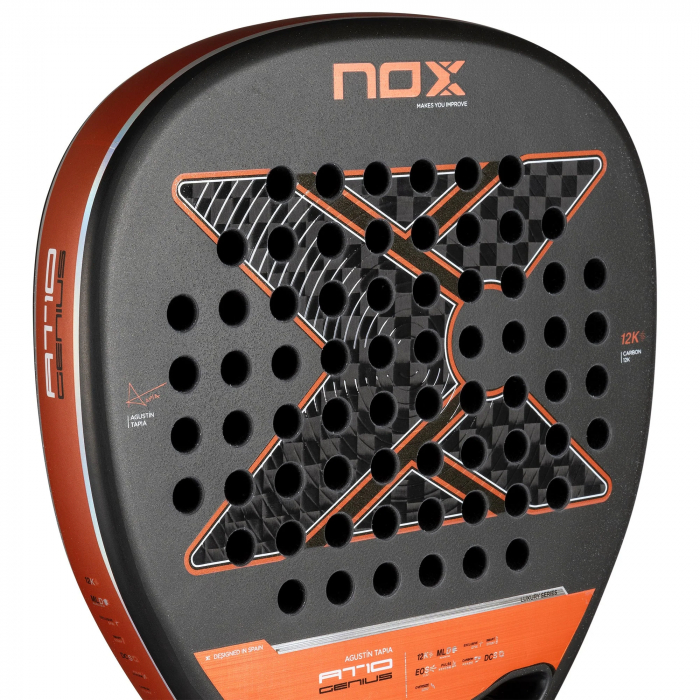Racheta Padel Nox AT10 Genius Attack 12K by Agustin Tapia [3]