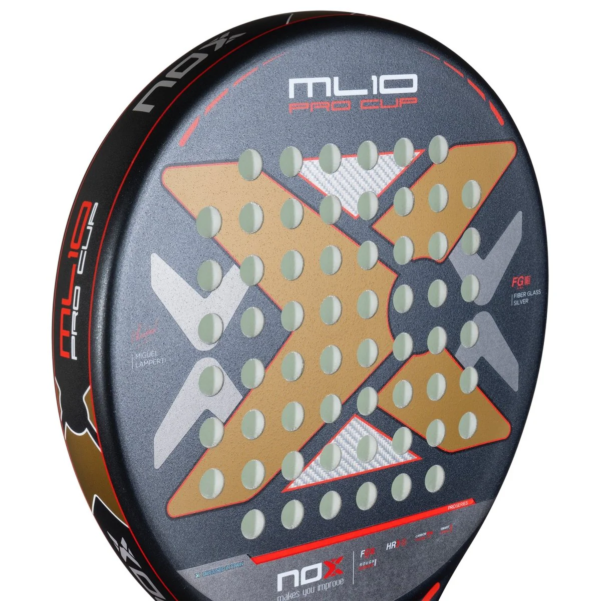 Racheta Padel Nox ML10 Pro Cup Rough Surface Edition by Miguel Lamperti [4]