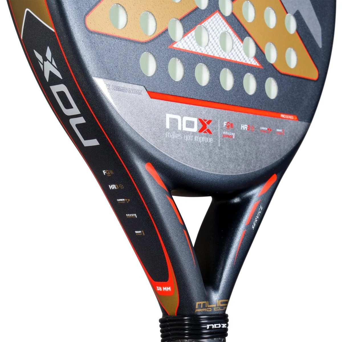 Racheta Padel Nox ML10 Pro Cup Rough Surface Edition by Miguel Lamperti [2]
