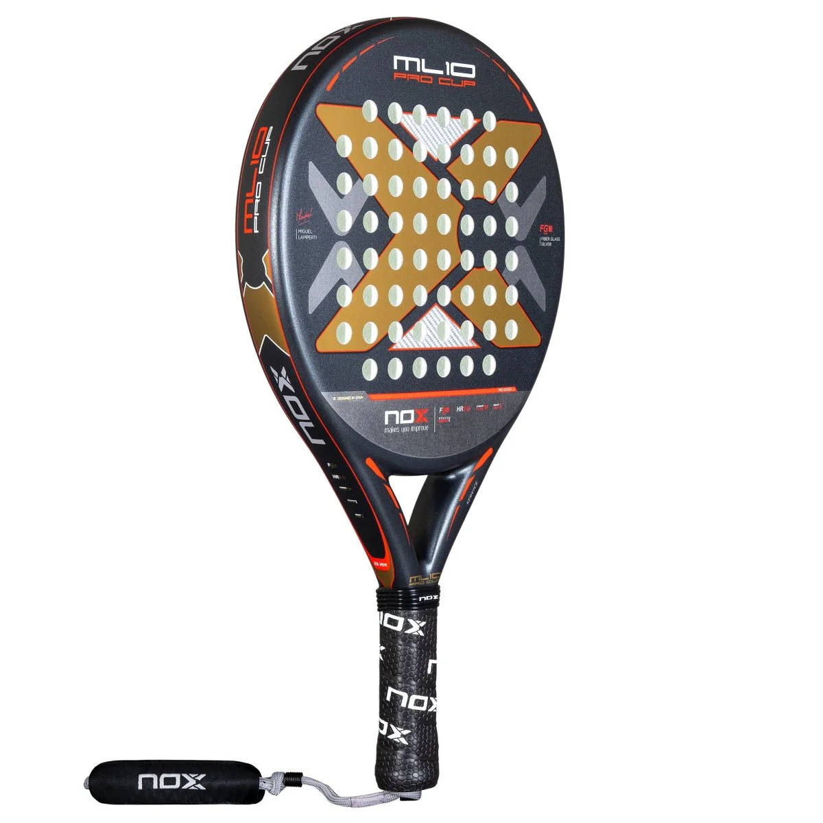 Racheta Padel Nox ML10 Pro Cup Rough Surface Edition by Miguel Lamperti [7]