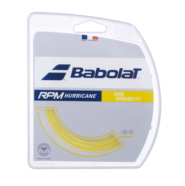 Racordaj Babolat RPM Hurricane Galben 1.25 - 12m [1]