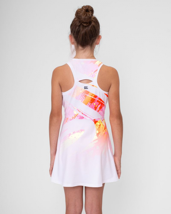 Rochie BIDI BADU Fata Wild Arts Alb/Multicolor [3]