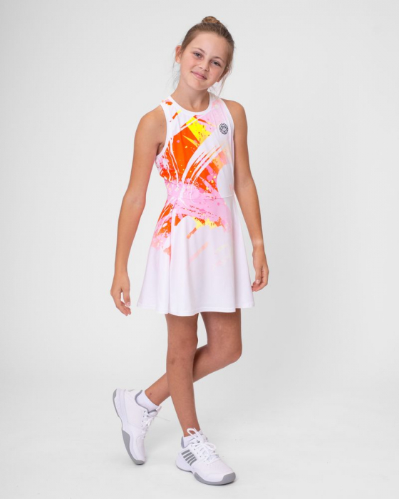 Rochie BIDI BADU Fata Wild Arts Alb/Multicolor [4]